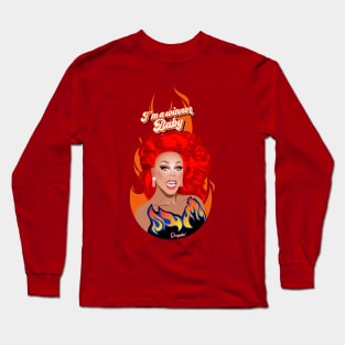 Ruby Red from Aj and the Queen Long Sleeve T-Shirt